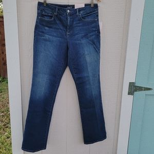NYDJ Marilyn Straight Leg Jeans - Size 12 - NEW with Tags